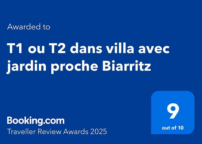 T1 Ou T2 Dans Villa Avec Jardin Proche Biarritz
